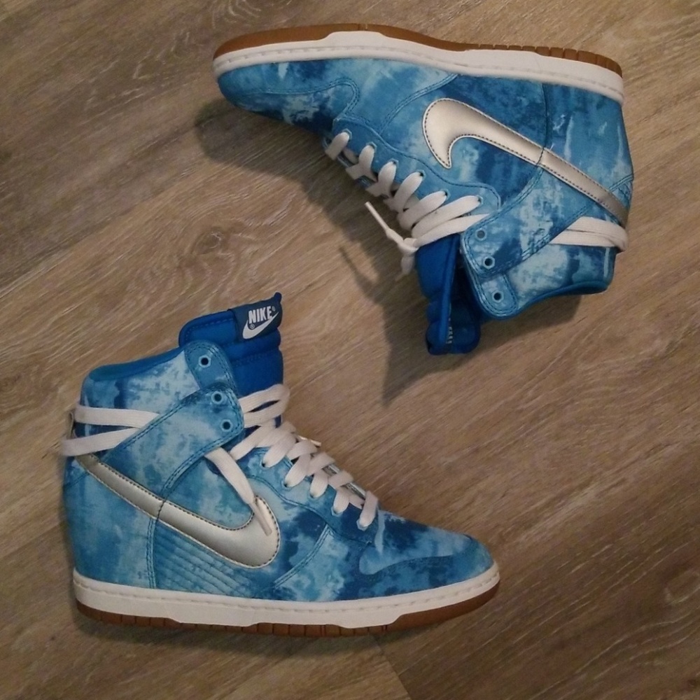 SOLD Nike Sky Hi Wedge Sneakers